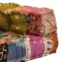 Modular 2-seater patchwork fabric pouf by vidaXL, Cushions for chairs and sofas - Ref: Foro24-244987, Price: 270,86 €, Discou...