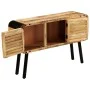 Solid mango wood sideboard 120x30x76 cm by vidaXL, Sideboards - Ref: Foro24-245262, Price: 262,55 €, Discount: %