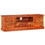 Mueble para TV madera maciza de sheesham 120x30x40 cm de vidaXL, Muebles TV - Ref: Foro24-245148, Precio: 279,04 €, Descuento: %