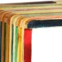 Multicolor recycled solid teak wall shelf set 3 units by vidaXL, Shelves and shelves - Ref: Foro24-245410, Price: 148,75 €, D...