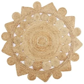 Alfombra hecha a mano de yute trenzado 150 cm de vidaXL, Alfombras - Ref: Foro24-133715, Precio: 60,69 €, Descuento: %