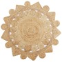 Alfombra hecha a mano de yute trenzado 150 cm de vidaXL, Alfombras - Ref: Foro24-133715, Precio: 64,06 €, Descuento: %