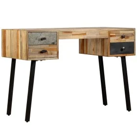 Escritorio de teca maciza reciclada 110x50x76 cm de vidaXL, Escritorios - Ref: Foro24-245402, Precio: 218,86 €, Descuento: %