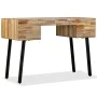 Recycled solid teak desk 110x50x76 cm by vidaXL, Desks - Ref: Foro24-245402, Price: 218,86 €, Discount: %