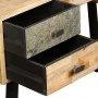 Recycled solid teak desk 110x50x76 cm by vidaXL, Desks - Ref: Foro24-245402, Price: 218,86 €, Discount: %