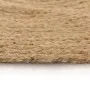 Alfombra redonda de yute trenzado 150 cm de vidaXL, Alfombras - Ref: Foro24-245338, Precio: 66,17 €, Descuento: %