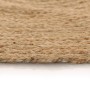 Alfombra redonda de yute trenzado 90 cm de vidaXL, Alfombras - Ref: Foro24-245336, Precio: 33,90 €, Descuento: %