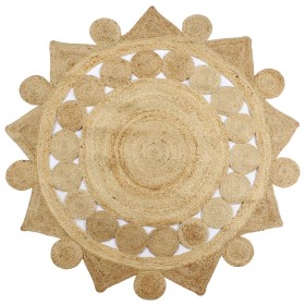 Handmade braided jute rug 90 cm by vidaXL, Rugs - Ref: Foro24-133713, Price: 33,70 €, Discount: %