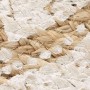 Round rug with braided jute print, 90 cm. by vidaXL, Rugs - Ref: Foro24-245339, Price: 38,50 €, Discount: %