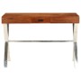 Schreibtisch aus massivem Akazienholz mit Honig-Finish, 110 x 50 x 76 cm von vidaXL, Schreibtische - Ref: Foro24-245652, Prei...