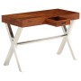 Solid acacia wood desk with honey finish 110x50x76 cm by vidaXL, Desks - Ref: Foro24-245652, Price: 160,99 €, Discount: %