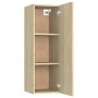 TV-Möbel 2 Stück Eichensperrholz 30,5x30x90 cm von vidaXL, TV-Möbel - Ref: Foro24-803351, Preis: 88,17 €, Rabatt: %