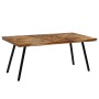Esstisch aus recyceltem Teakholz und Stahl 180x90x76 cm von vidaXL, Küchen- und Esstische - Ref: Foro24-245415, Preis: 279,57...