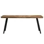 Esstisch aus recyceltem Teakholz und Stahl 180x90x76 cm von vidaXL, Küchen- und Esstische - Ref: Foro24-245415, Preis: 276,42...