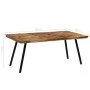 Recycled teak and steel dining table 180x90x76 cm by vidaXL, Kitchen and dining tables - Ref: Foro24-245415, Price: 276,42 €,...