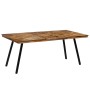 Esstisch aus recyceltem Teakholz und Stahl 180x90x76 cm von vidaXL, Küchen- und Esstische - Ref: Foro24-245415, Preis: 279,57...