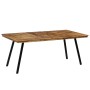 Esstisch aus recyceltem Teakholz und Stahl 180x90x76 cm von vidaXL, Küchen- und Esstische - Ref: Foro24-245415, Preis: 279,57...