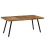 Esstisch aus recyceltem Teakholz und Stahl 180x90x76 cm von vidaXL, Küchen- und Esstische - Ref: Foro24-245415, Preis: 276,42...