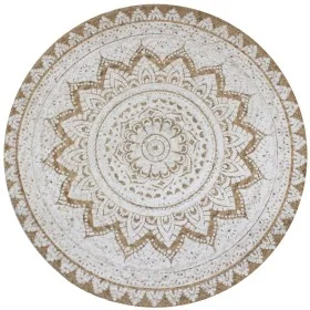 Runder Teppich mit geflochtenem Jute-Aufdruck, 150 cm von vidaXL, Teppiche - Ref: Foro24-245341, Preis: 65,42 €, Rabatt: %