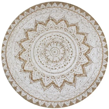 Runder Teppich mit geflochtenem Jute-Aufdruck, 150 cm von vidaXL, Teppiche - Ref: Foro24-245341, Preis: 65,42 €, Rabatt: %