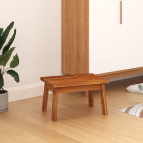 Solid acacia wood stool 38x26x22 cm by vidaXL, Folding stools and chairs - Ref: Foro24-153332, Price: 33,95 €, Discount: %