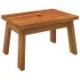 Hocker aus massivem Akazienholz, 38 x 26 x 22 cm von vidaXL, Klapphocker und Stühle - Ref: Foro24-153332, Preis: 31,57 €, Rab...