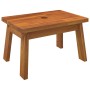 Solid acacia wood stool 38x26x22 cm by vidaXL, Folding stools and chairs - Ref: Foro24-153332, Price: 33,95 €, Discount: %