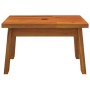Hocker aus massivem Akazienholz, 38 x 26 x 22 cm von vidaXL, Klapphocker und Stühle - Ref: Foro24-153332, Preis: 33,95 €, Rab...