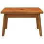 Hocker aus massivem Akazienholz, 38 x 26 x 22 cm von vidaXL, Klapphocker und Stühle - Ref: Foro24-153332, Preis: 31,57 €, Rab...