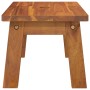 Hocker aus massivem Akazienholz, 38 x 26 x 22 cm von vidaXL, Klapphocker und Stühle - Ref: Foro24-153332, Preis: 33,95 €, Rab...