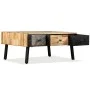 Mesa de centro de teca maciza reciclada 90x65x40 cm de vidaXL, Mesas de centro - Ref: Foro24-245404, Precio: 153,74 €, Descue...
