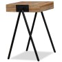 Recycled solid teak side table by vidaXL, Side tables - Ref: Foro24-245408, Price: 91,11 €, Discount: %