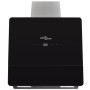 Black tempered glass extractor hood with 600 mm screen by vidaXL, Extractors - Ref: Foro24-241215, Price: 145,58 €, Discount: %