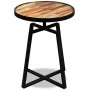 Round Recycled Solid Teak Side Table by vidaXL, Side tables - Ref: Foro24-245409, Price: 86,45 €, Discount: %