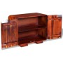 Aparador de madera maciza de sheesham 75x35x60 cm de vidaXL, Aparadores - Ref: Foro24-243955, Precio: 220,10 €, Descuento: %