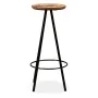 Taburetes de cocina 4 unidades madera maciza reciclada de vidaXL, Taburetes de cocina - Ref: Foro24-245446, Precio: 226,54 €,...