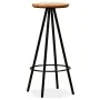 Taburetes de cocina 4 unidades madera maciza reciclada de vidaXL, Taburetes de cocina - Ref: Foro24-245446, Precio: 226,54 €,...