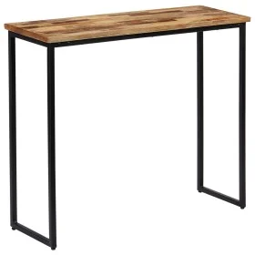 Recycled solid teak console table 90x30x76 cm by vidaXL, Side tables - Ref: Foro24-245418, Price: 155,45 €, Discount: %