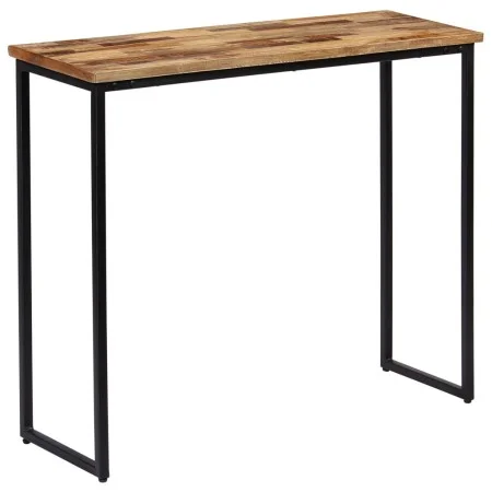 Recycled solid teak console table 90x30x76 cm by vidaXL, Side tables - Ref: Foro24-245418, Price: 155,45 €, Discount: %