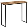 Recycled solid teak console table 90x30x76 cm by vidaXL, Side tables - Ref: Foro24-245418, Price: 158,43 €, Discount: %