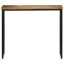 Recycled solid teak console table 90x30x76 cm by vidaXL, Side tables - Ref: Foro24-245418, Price: 155,45 €, Discount: %