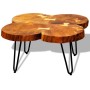 Coffee table with 4 trunks solid sheesham wood 35 cm by vidaXL, Coffee table - Ref: Foro24-242444, Price: 125,15 €, Discount: %