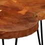 Coffee table with 4 trunks solid sheesham wood 35 cm by vidaXL, Coffee table - Ref: Foro24-242444, Price: 123,65 €, Discount: %