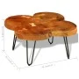 Couchtisch mit 4 Truhen aus massivem Palisanderholz 35 cm von vidaXL, Couchtisch - Ref: Foro24-242444, Preis: 123,65 €, Rabat...