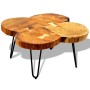 Coffee table with 4 trunks solid sheesham wood 35 cm by vidaXL, Coffee table - Ref: Foro24-242444, Price: 125,15 €, Discount: %