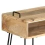 Solid mango wood console table 115x35x76 cm by vidaXL, Side tables - Ref: Foro24-246022, Price: 160,59 €, Discount: %