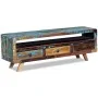 TV stand with 3 drawers made of solid recycled wood. by vidaXL, TV Furniture - Ref: Foro24-243294, Price: 214,50 €, Discount: %