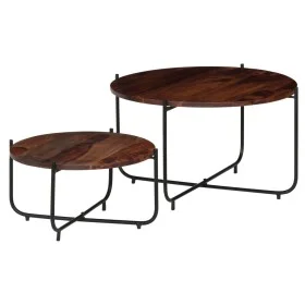 Coffee table set 2 pcs solid sheesham wood 60x35 cm by vidaXL, Coffee table - Ref: Foro24-246015, Price: 74,12 €, Discount: %