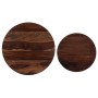 Set de mesas de centro 2 uds madera maciza de sheesham 60x35 cm de vidaXL, Mesas de centro - Ref: Foro24-246015, Precio: 74,7...