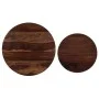 Set de mesas de centro 2 uds madera maciza de sheesham 60x35 cm de vidaXL, Mesas de centro - Ref: Foro24-246015, Precio: 74,1...